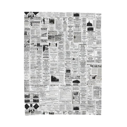 Vintage Education Ads Blanket - The Trini Gee