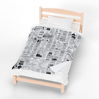 Vintage Education Ads Blanket - The Trini Gee