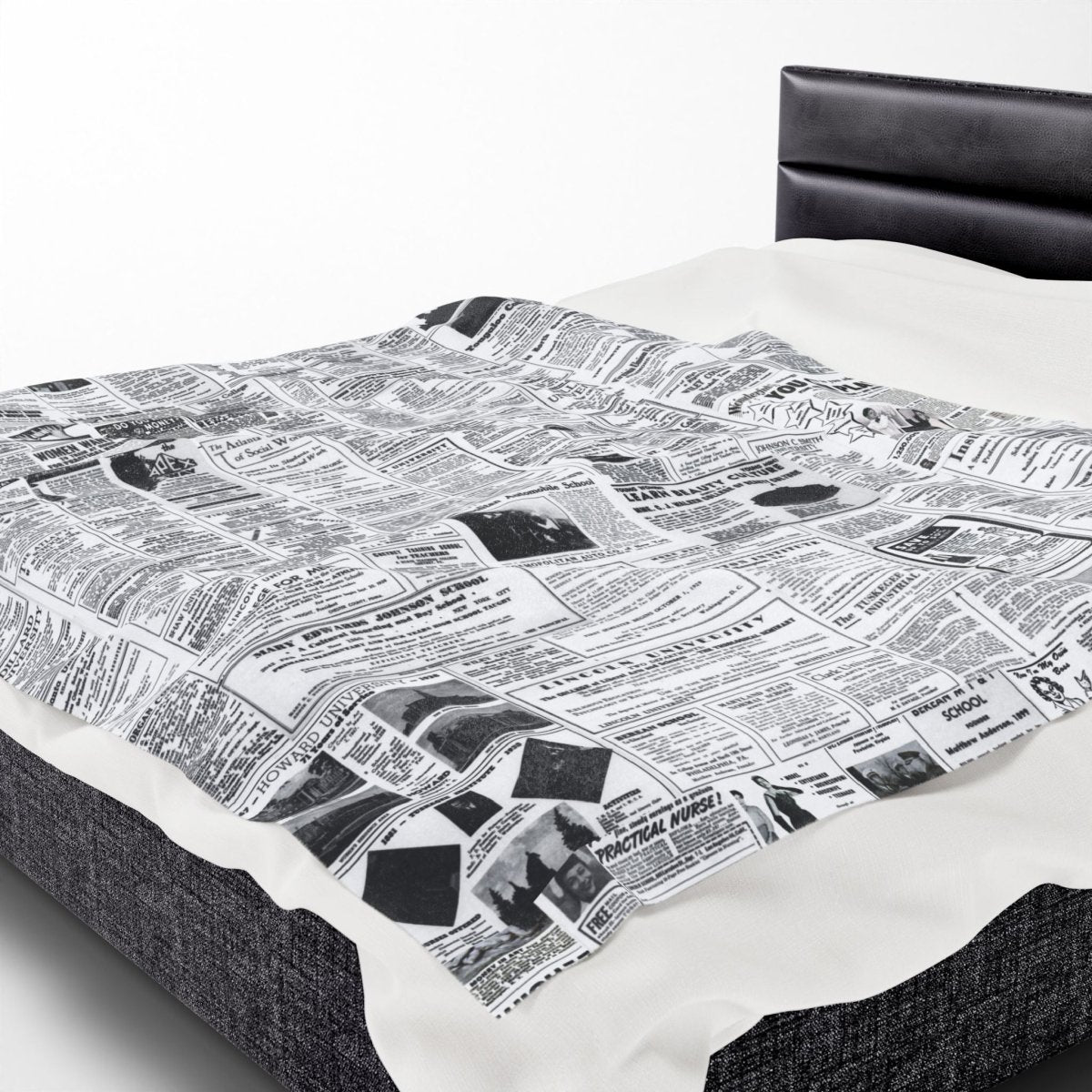 Vintage Education Ads Blanket - The Trini Gee