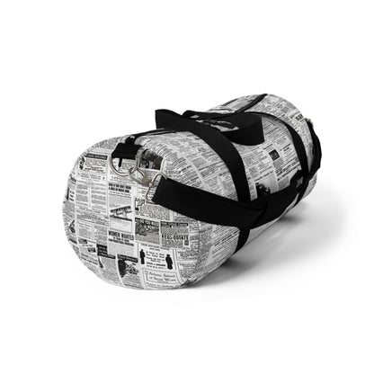 Vintage Education Ads Duffel Bag - The Trini Gee