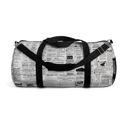 Vintage Education Ads Duffel Bag - The Trini Gee