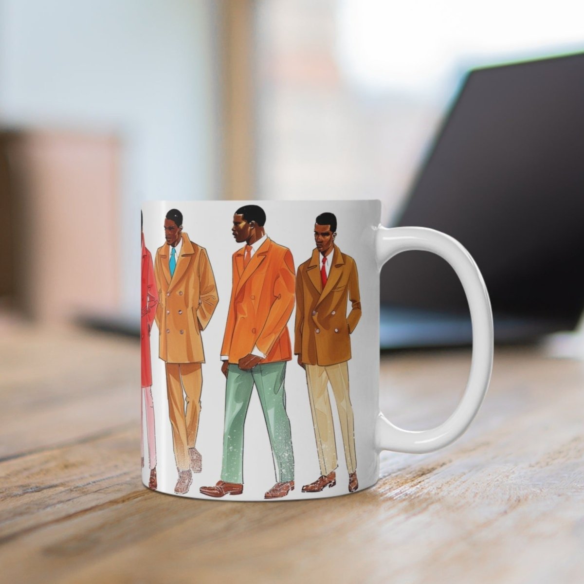 Vintage Fashion Men Mug - The Trini Gee