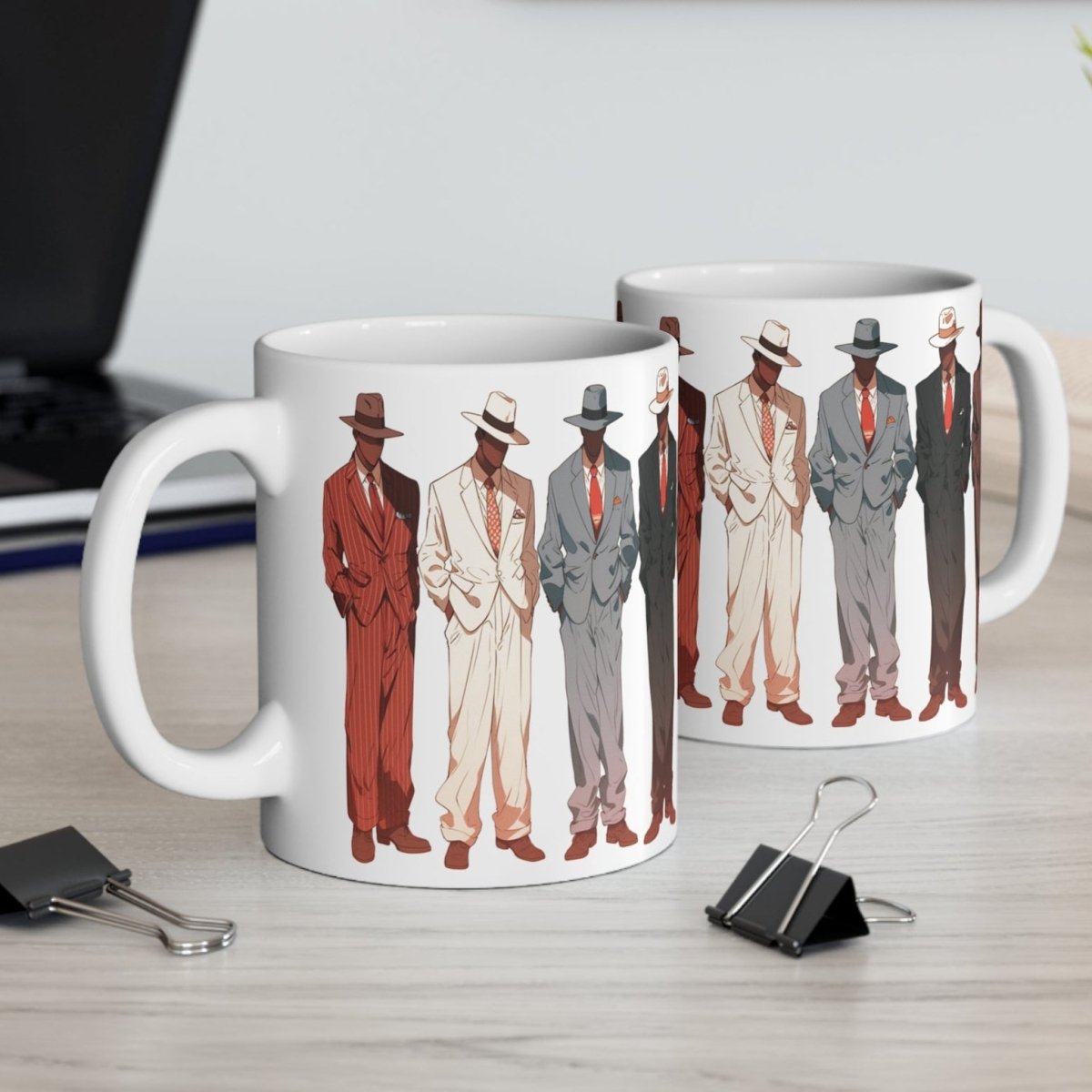Vintage Fashion Men Mug - The Trini Gee