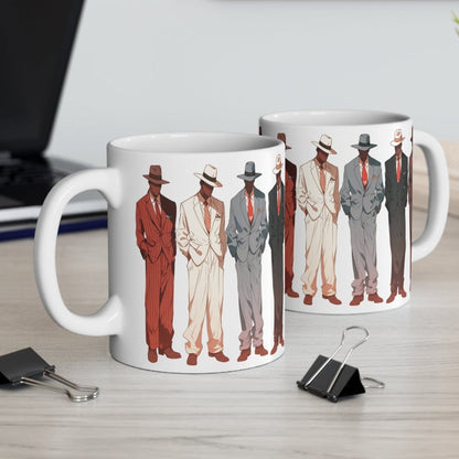 Vintage Fashion Men Mug - The Trini Gee