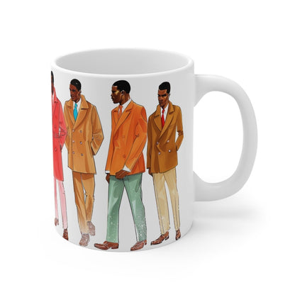 Vintage Fashion Men Mug - The Trini Gee