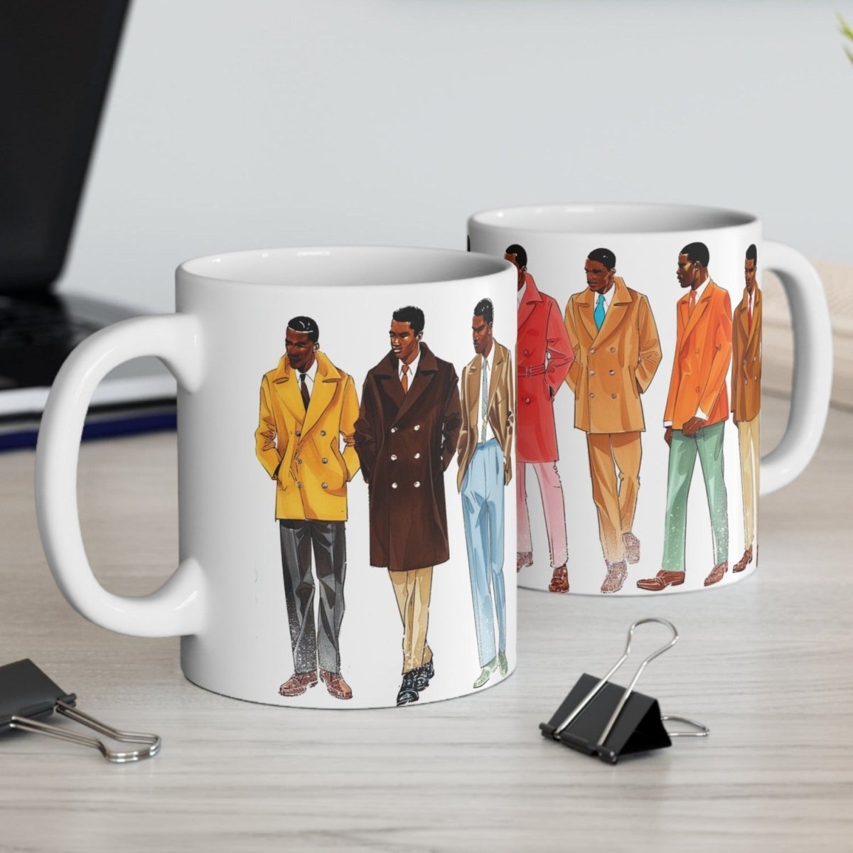 Vintage Fashion Men Mug - The Trini Gee