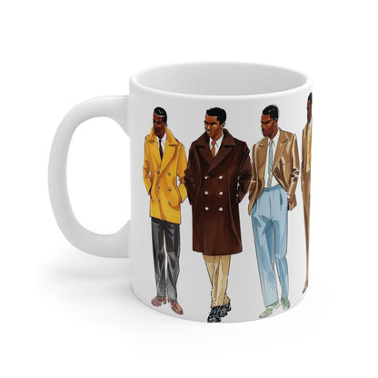 Vintage Fashion Men Mug - The Trini Gee