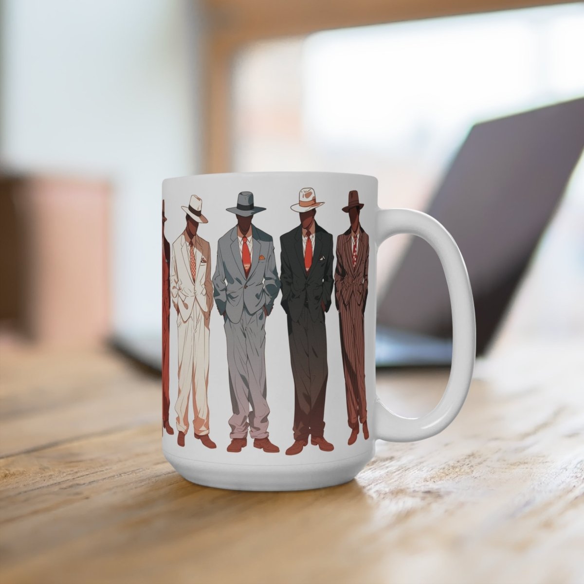 Vintage Fashion Men Mug - The Trini Gee