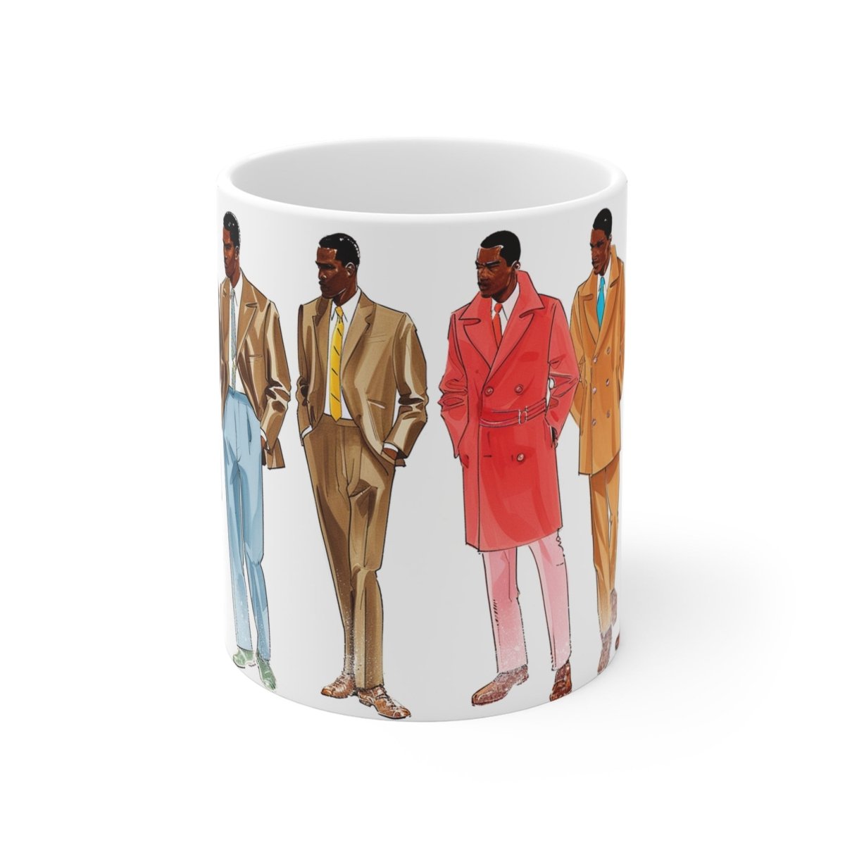 Vintage Fashion Men Mug - The Trini Gee