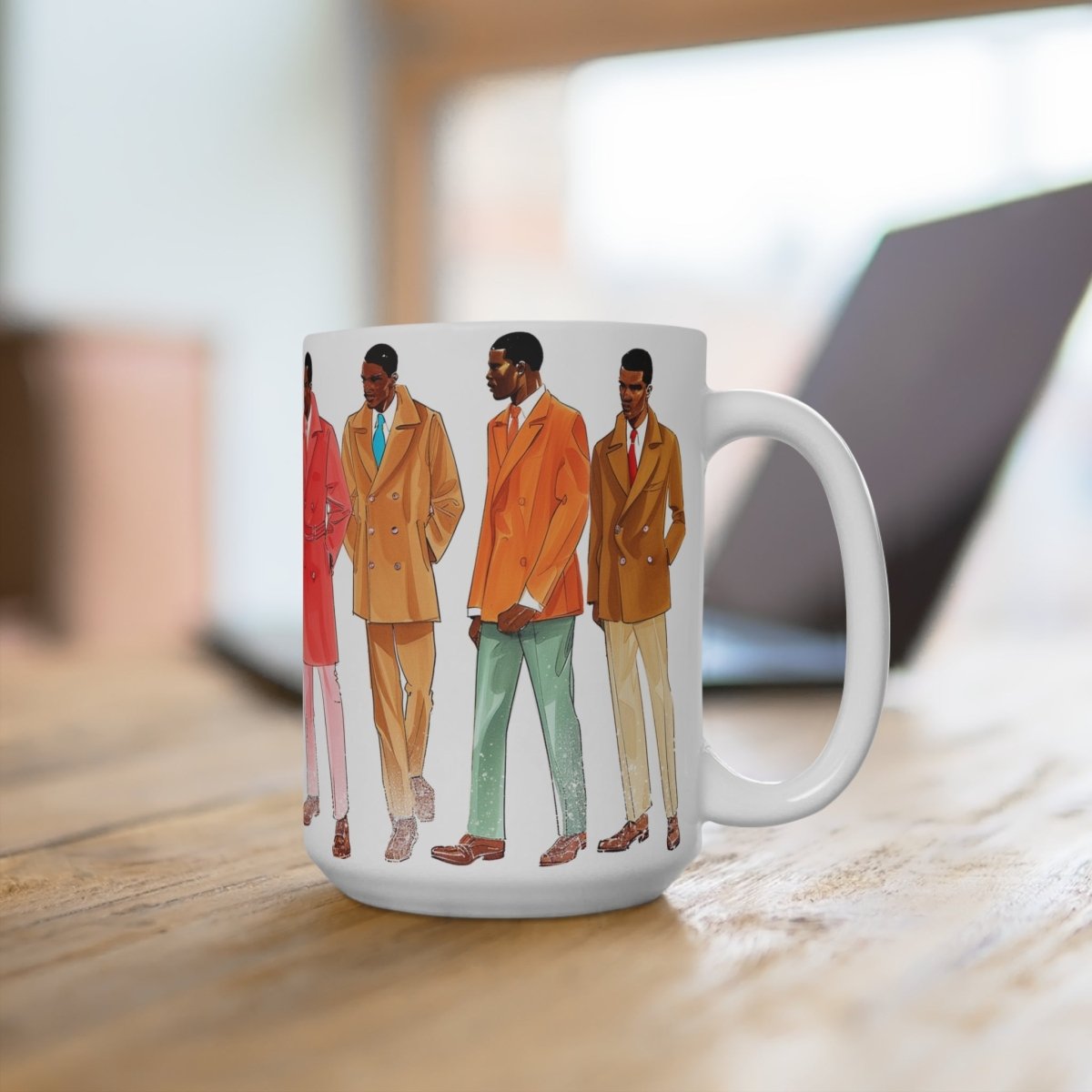 Vintage Fashion Men Mug - The Trini Gee