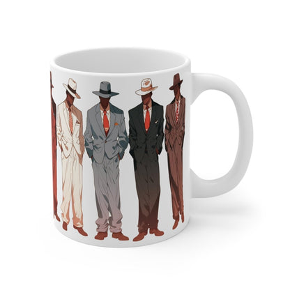 Vintage Fashion Men Mug - The Trini Gee