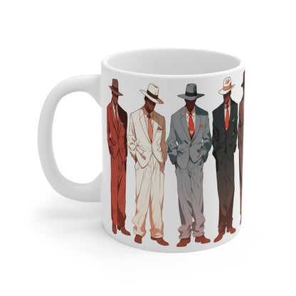 Vintage Fashion Men Mug - The Trini Gee