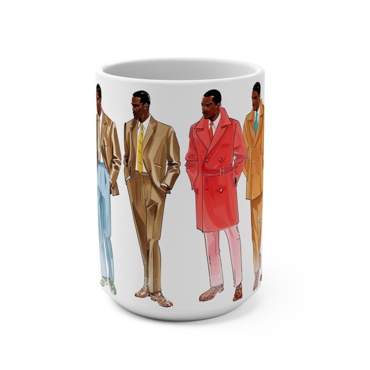 Vintage Fashion Men Mug - The Trini Gee