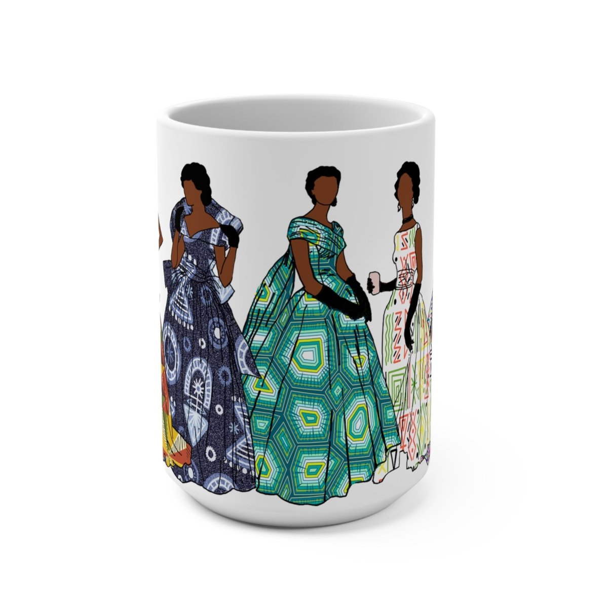 Vintage Fashion Mug - Afrocentric Art by The Trini Gee