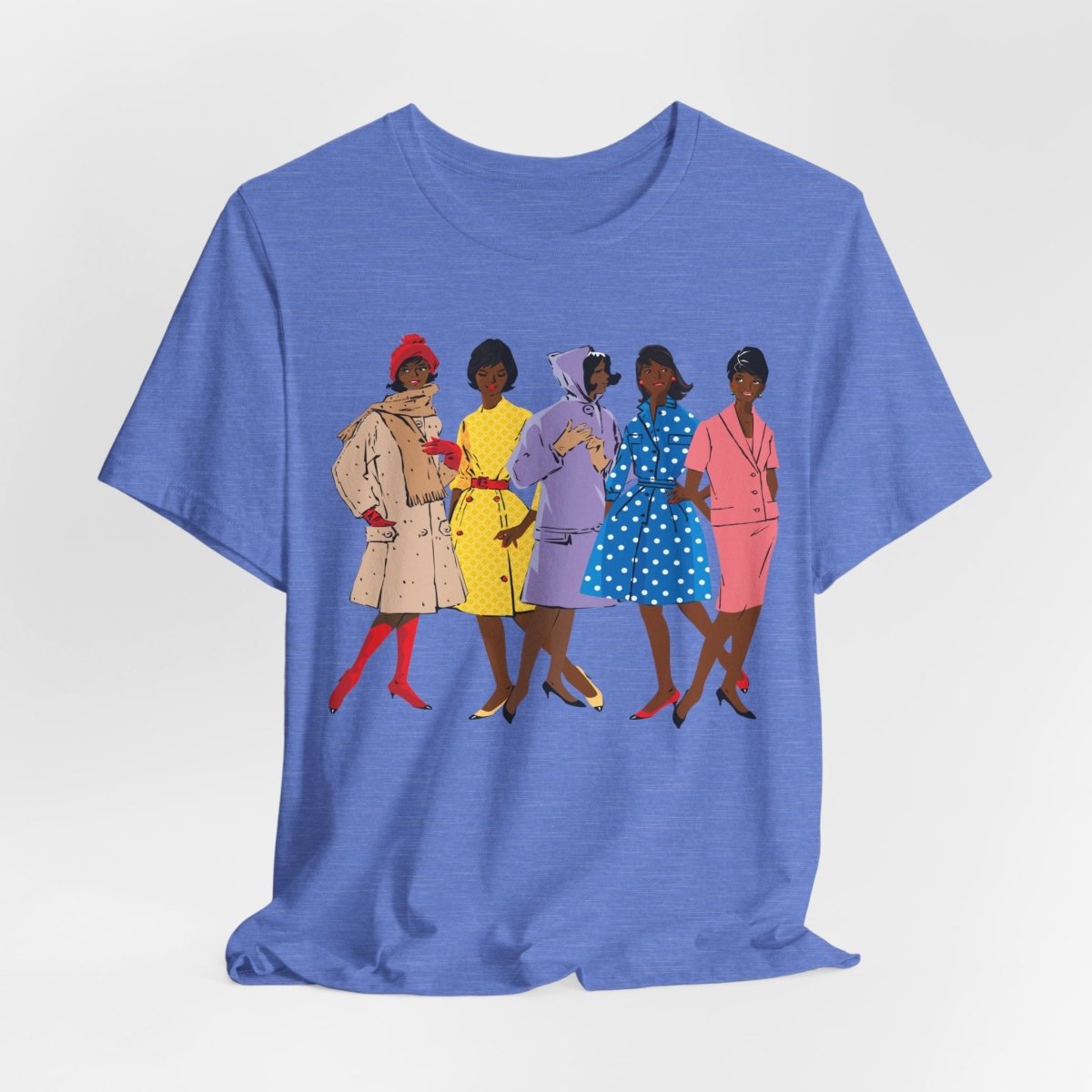 Vintage Fashion Shirt - Afrocentric Art by The Trini Gee