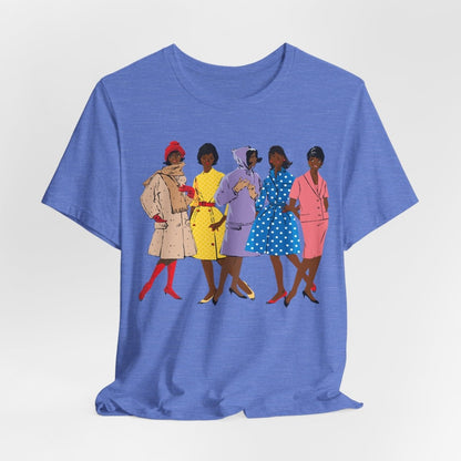 Vintage Fashion Shirt - Afrocentric Art by The Trini Gee