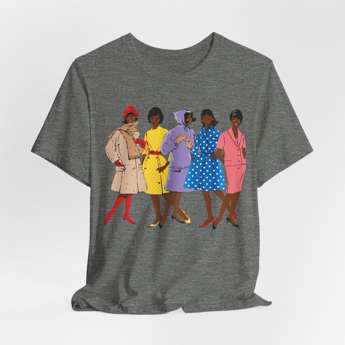 Vintage Fashion Shirt - Afrocentric Art by The Trini Gee