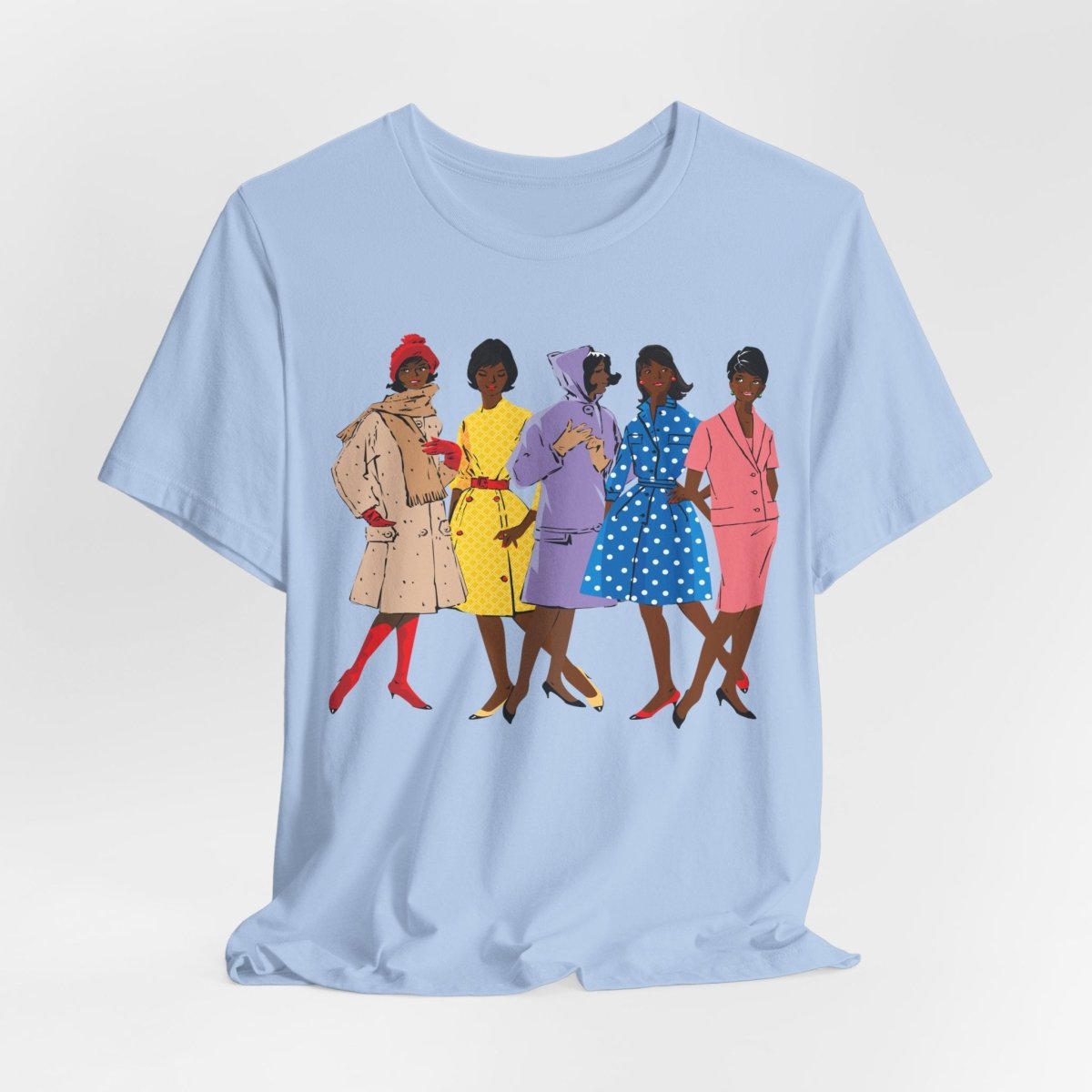 Vintage Fashion Shirt - Afrocentric Art by The Trini Gee
