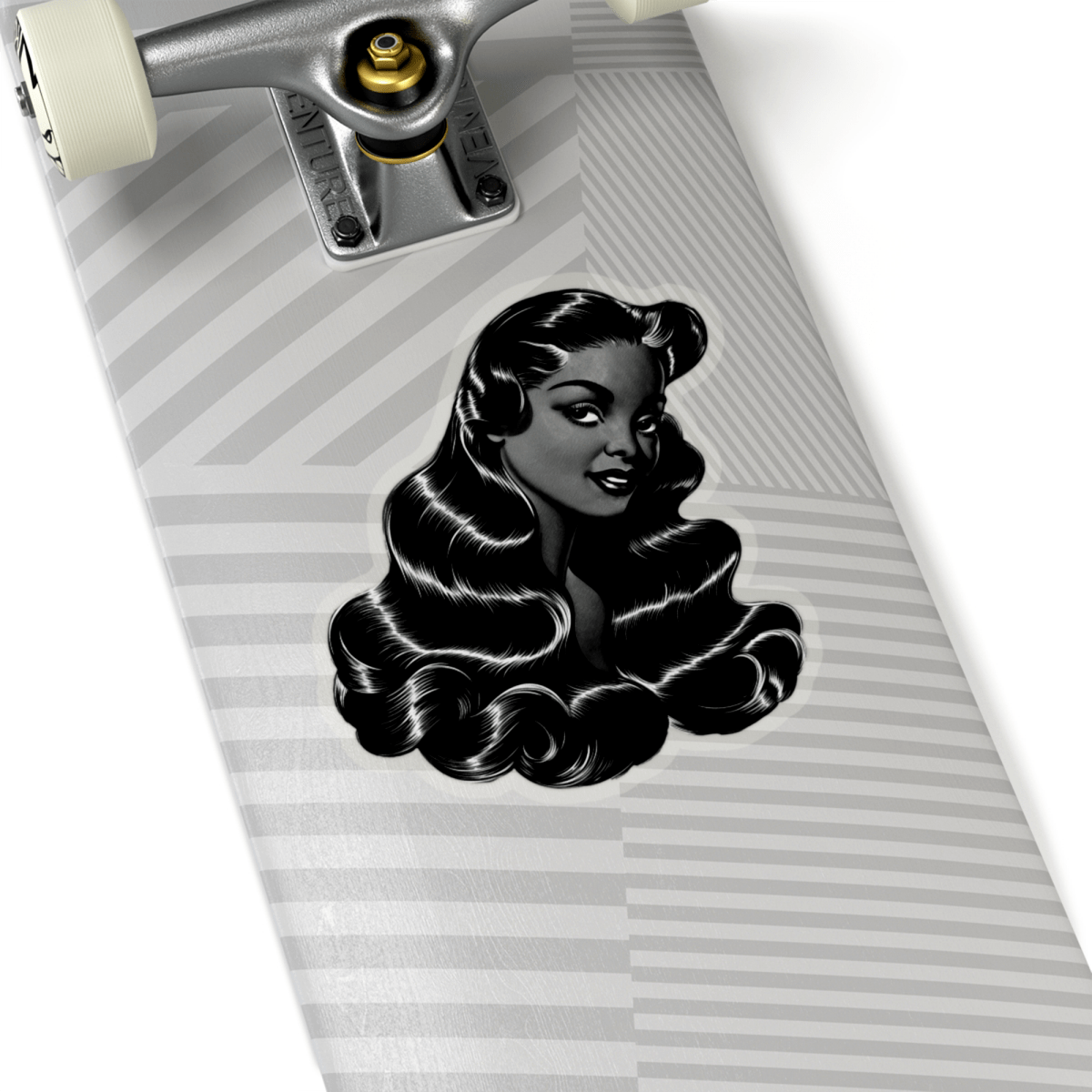 Vintage Hair Sticker - The Trini Gee