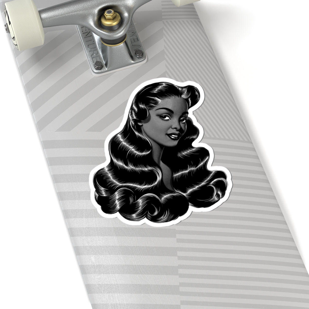 Vintage Hair Sticker - The Trini Gee