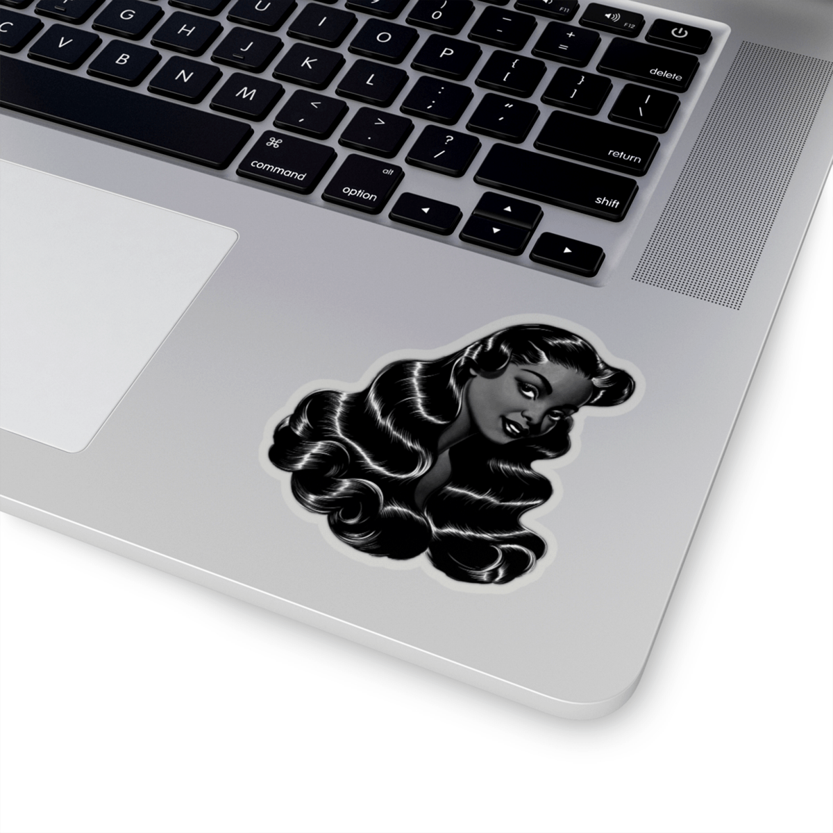 Vintage Hair Sticker - The Trini Gee