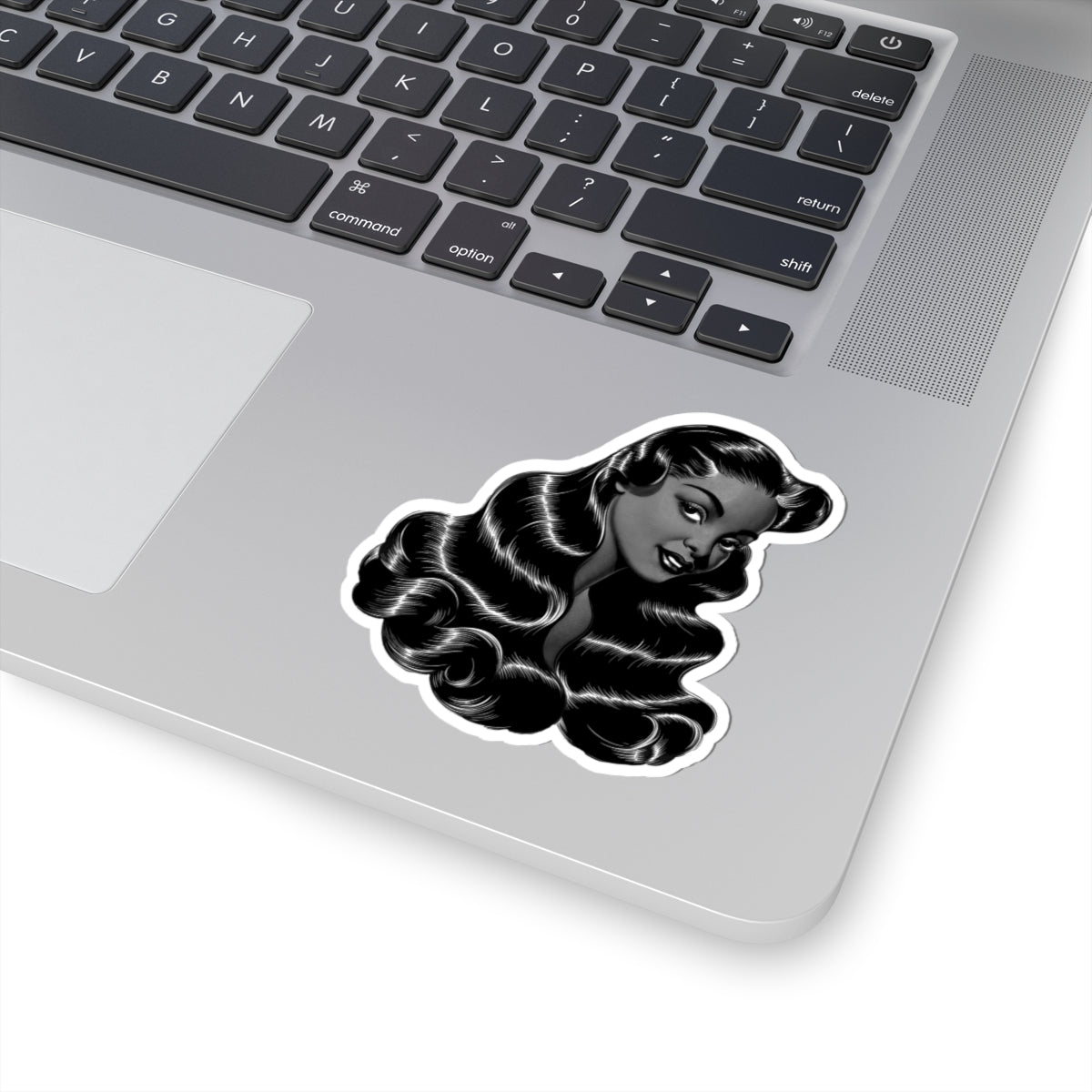 Vintage Hair Sticker - The Trini Gee