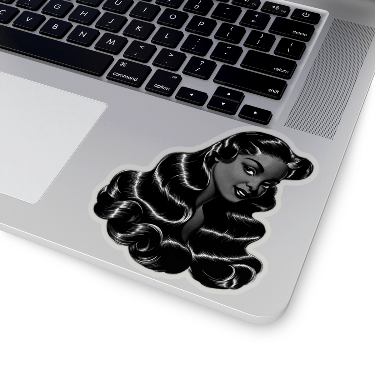 Vintage Hair Sticker - The Trini Gee