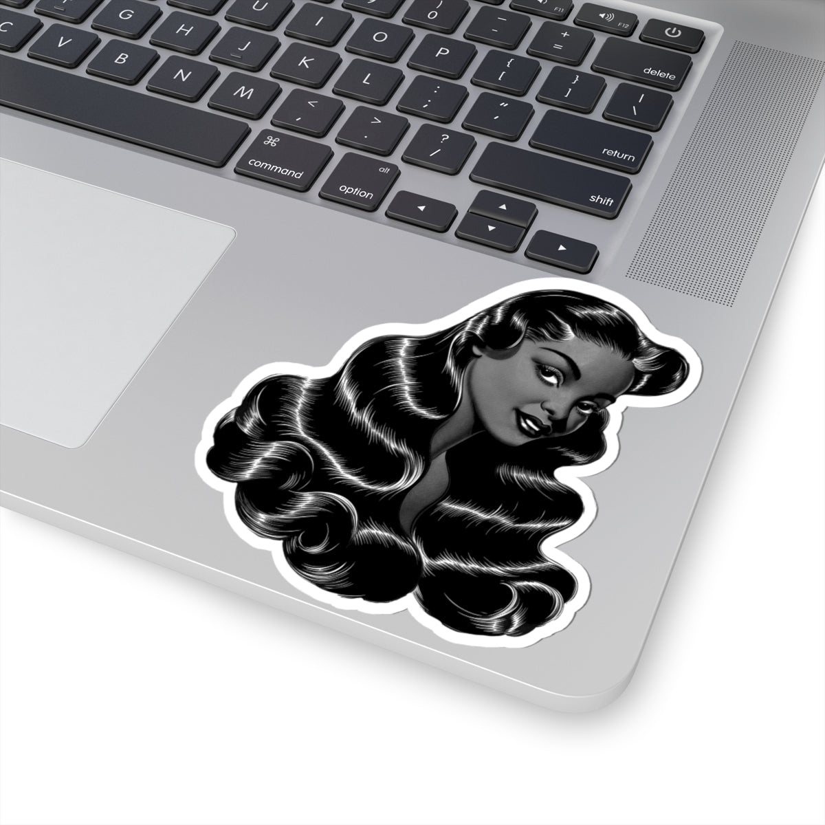 Vintage Hair Sticker - The Trini Gee