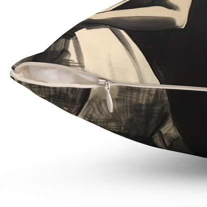 Vintage Ladies Pillow - Afrocentric Art by The Trini Gee