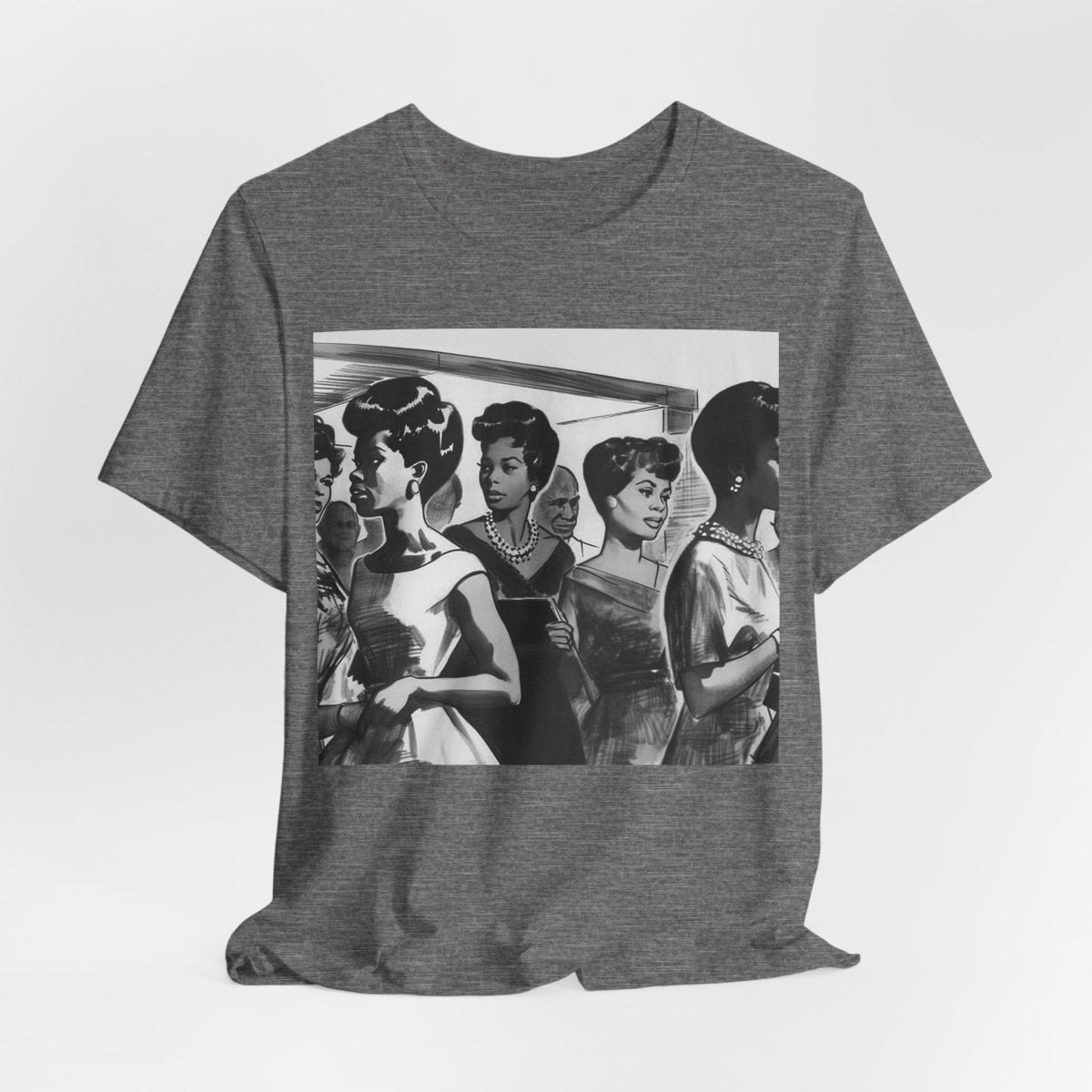 Vintage Ladies Shirt - Afrocentric Art by The Trini Gee