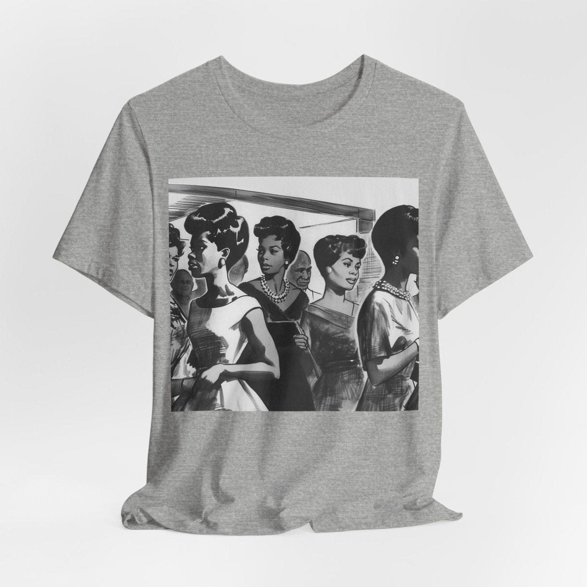 Vintage Ladies Shirt - Afrocentric Art by The Trini Gee