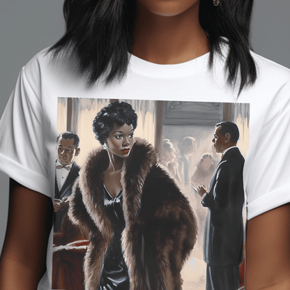 Vintage Nightlife Shirt - Afrocentric Art by The Trini Gee