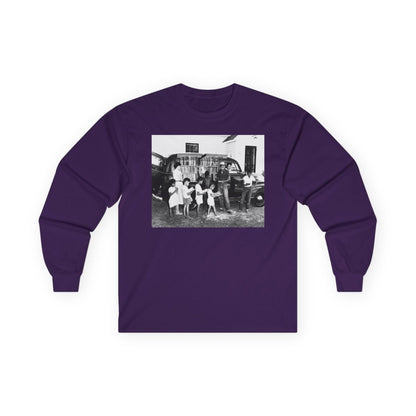 Vintage Readers Long Sleeve Shirt - Afrocentric Art by The Trini Gee