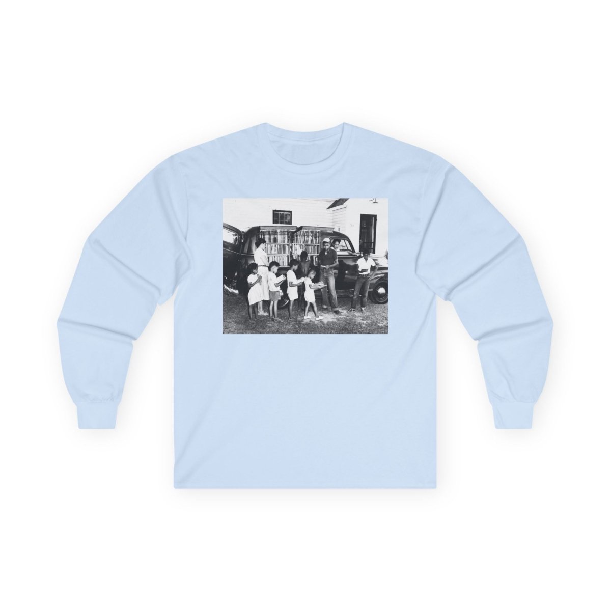 Vintage Readers Long Sleeve Shirt - Afrocentric Art by The Trini Gee