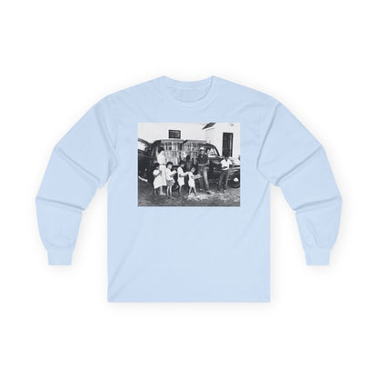 Vintage Readers Long Sleeve Shirt - Afrocentric Art by The Trini Gee