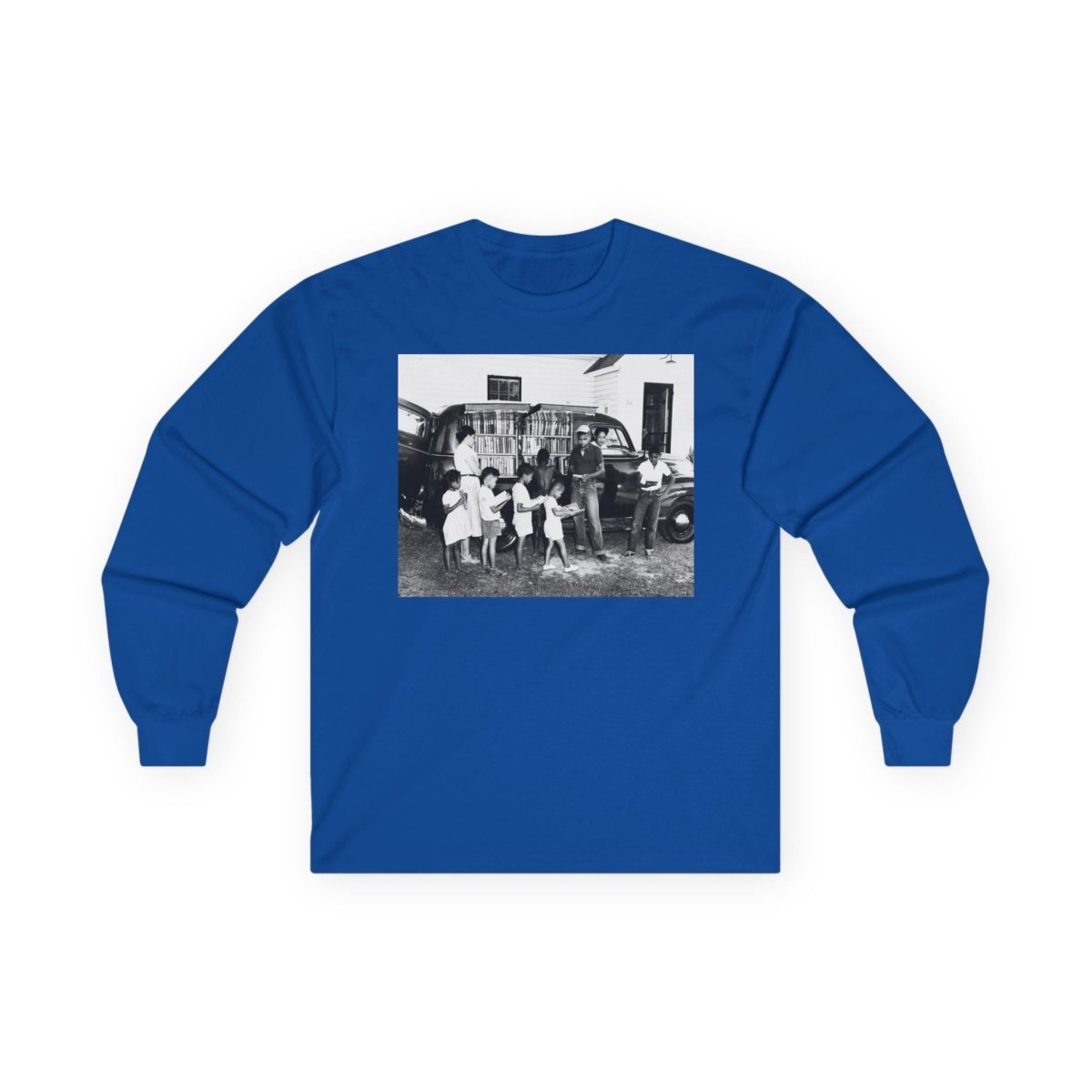 Vintage Readers Long Sleeve Shirt - Afrocentric Art by The Trini Gee