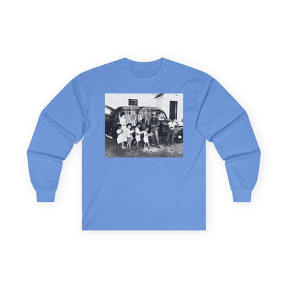 Vintage Readers Long Sleeve Shirt - Afrocentric Art by The Trini Gee