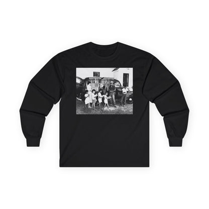 Vintage Readers Long Sleeve Shirt - Afrocentric Art by The Trini Gee