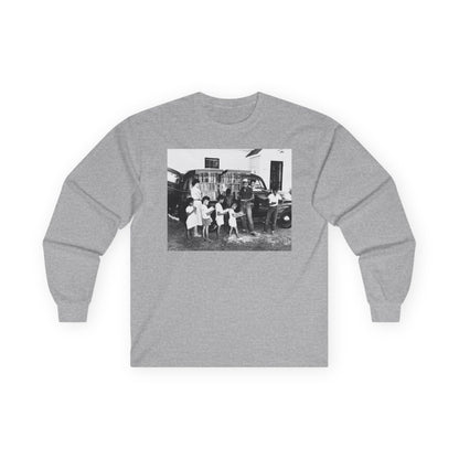 Vintage Readers Long Sleeve Shirt - Afrocentric Art by The Trini Gee