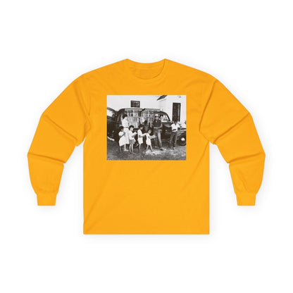 Vintage Readers Long Sleeve Shirt - Afrocentric Art by The Trini Gee