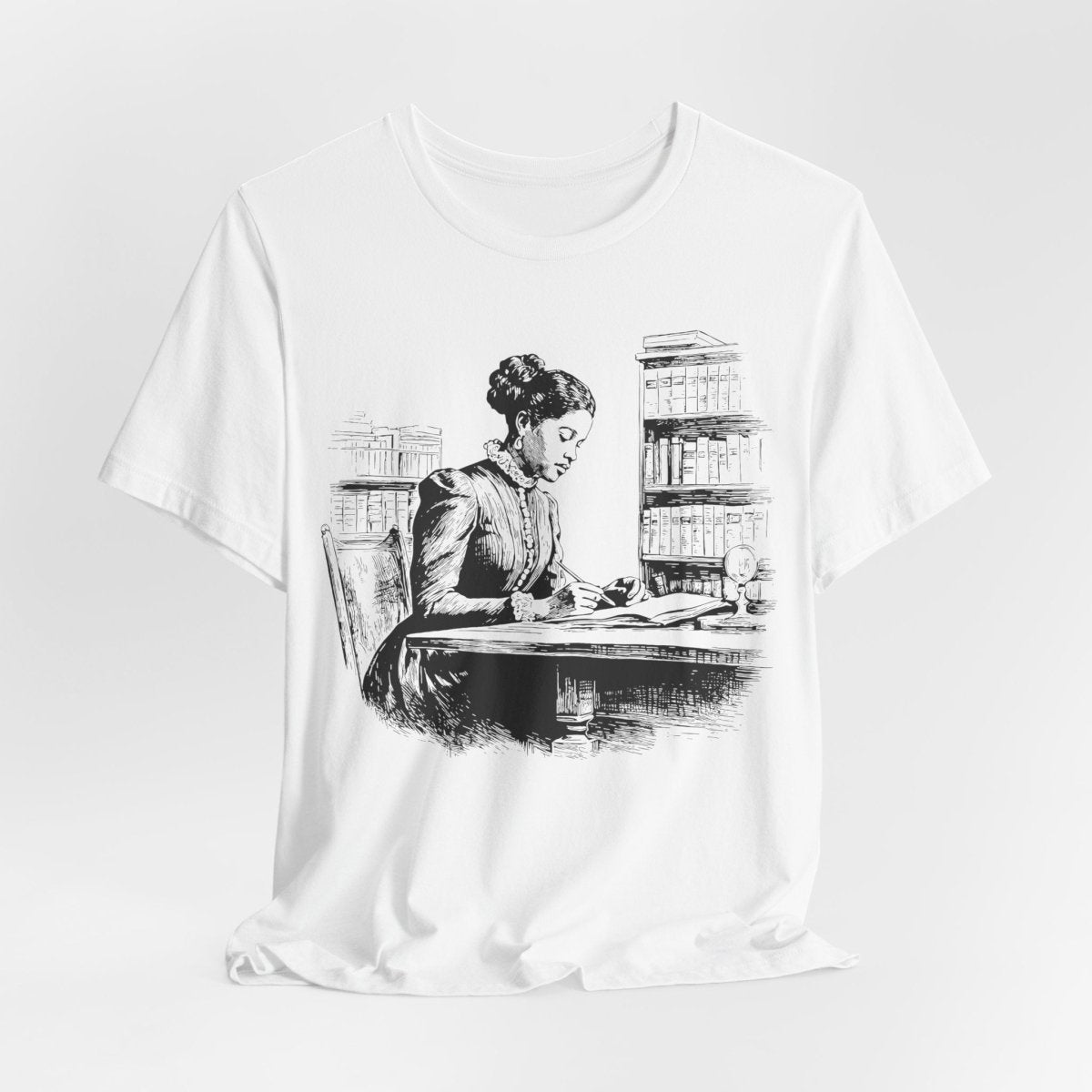 Vintage Scholar Shirt - Afrocentric Art by The Trini Gee