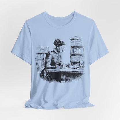 Vintage Scholar Shirt - Afrocentric Art by The Trini Gee