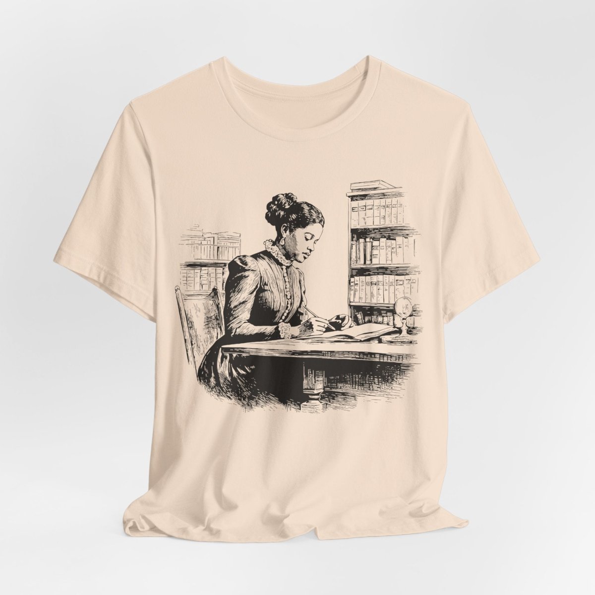 Vintage Scholar Shirt - Afrocentric Art by The Trini Gee