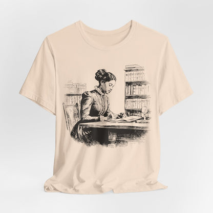 Vintage Scholar Shirt - Afrocentric Art by The Trini Gee