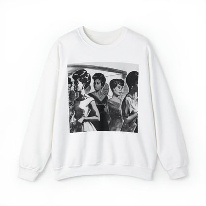 Vintage Women Sweatshirt - Afrocentric Art by The Trini Gee