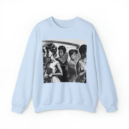 Vintage Women Sweatshirt - Afrocentric Art by The Trini Gee
