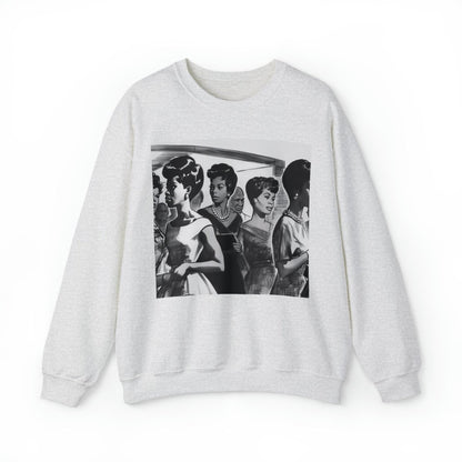 Vintage Women Sweatshirt - Afrocentric Art by The Trini Gee