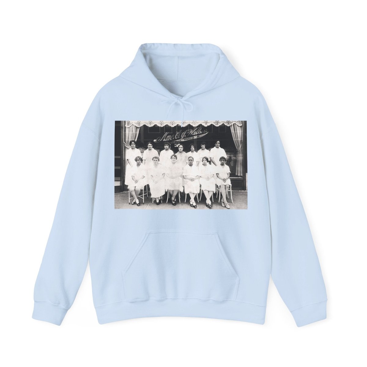 Walker Beauty School Hoodie - Afrocentric Art by The Trini Gee