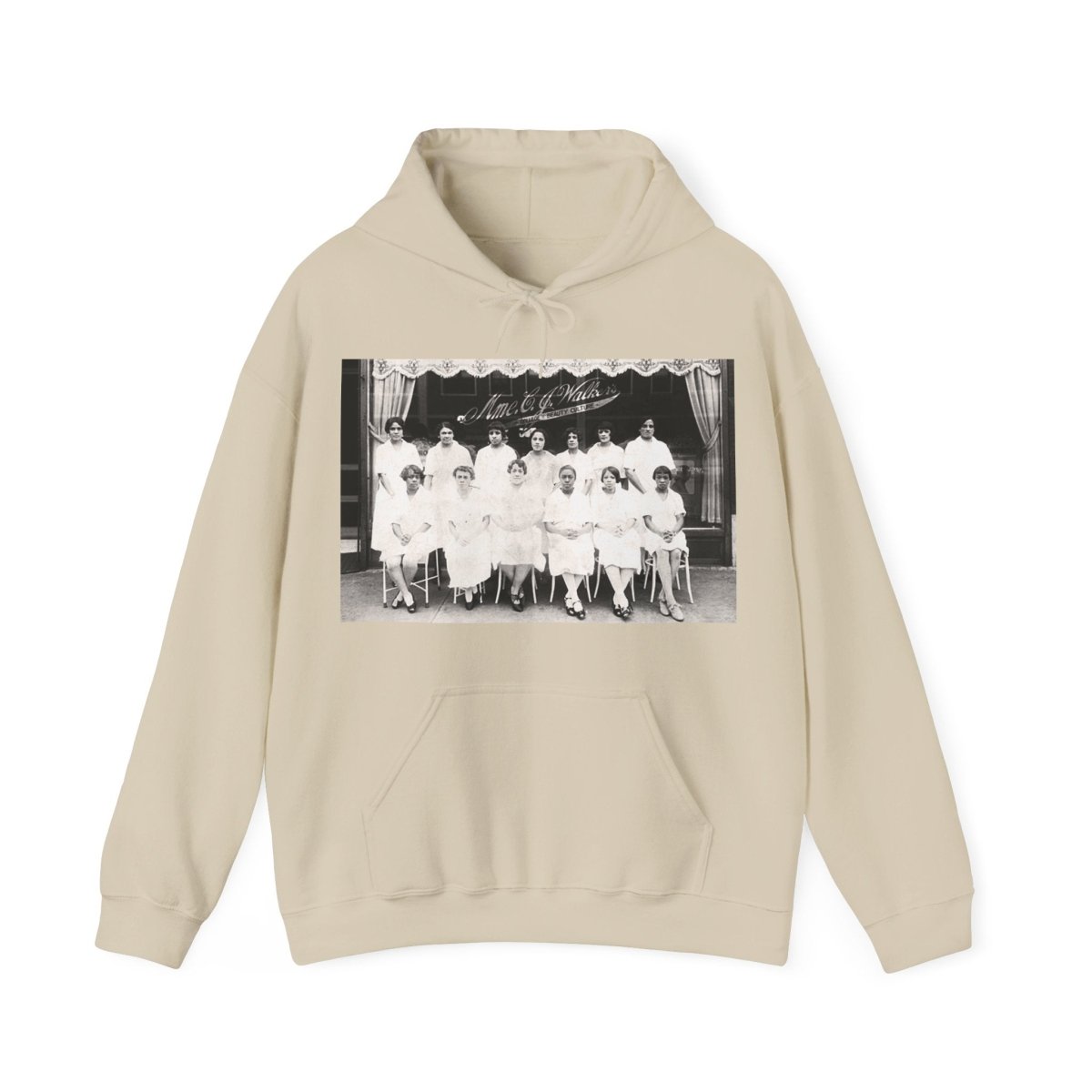 Walker Beauty School Hoodie - Afrocentric Art by The Trini Gee