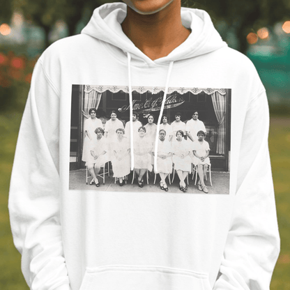 Walker Beauty School Hoodie - Afrocentric Art by The Trini Gee